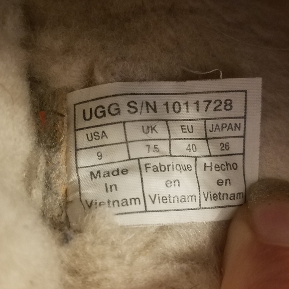 Ugg classic chestnut brown fur slippers mules shoes - Picture 8 of 8